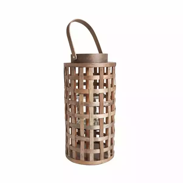 Dunelm Artisan Woven Lantern 40cm 4 Dunelm Artisan Woven Lantern 40cm - Image 4