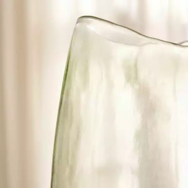 Dunelm Recycled Glass Tall Vase 47cm 2 Dunelm Recycled Glass Tall Vase 47cm - Image 2