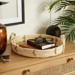 Dunelm Maize Rope Decorative Tray