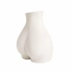 Dunelm Body Vase Cream 22cm -Ornaments Sales Store 30796402 alt03