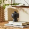 Dunelm Black 10cm Vase