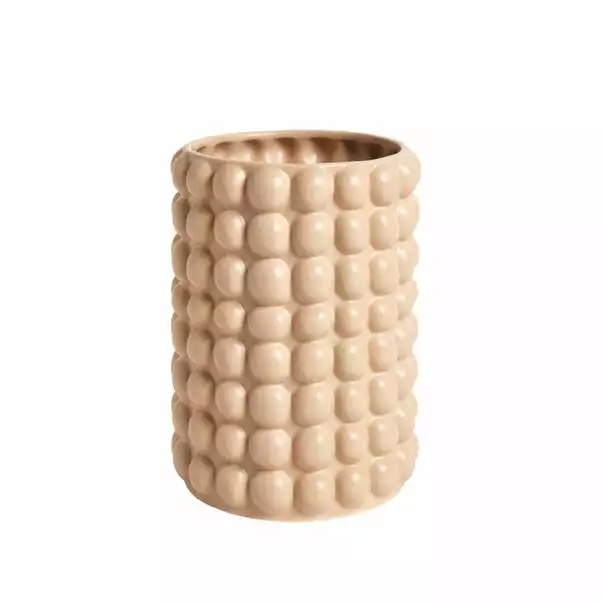 Dunelm White Sand 20cm Bubble Vase 3 Dunelm White Sand 20cm Bubble Vase - Image 3