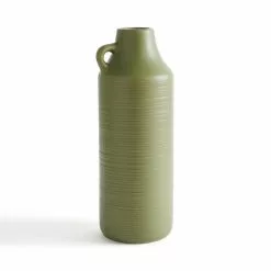 Dunelm Ceramic Vase 38cm Olive 7 Dunelm Ceramic Vase 38cm Olive -Ornaments Sales Store 30796784 alt03