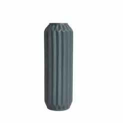 Dunelm Fluted Vase 25cm Pacific -Ornaments Sales Store 30796793 alt02