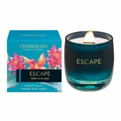 Stoneglow White Tea & Mint Escape Scented Candle