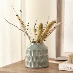 Dunelm Concave Seagrass 12cm Vase