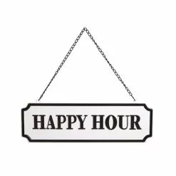 Dunelm Smart Industrial Dual Sided Hanging Sign -Ornaments Sales Store 30798244 alt03