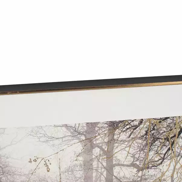 Pacific Lifestyle Mono Waterside Tree Canvas Print 5 Pacific Lifestyle Mono Waterside Tree Canvas Print - Image 5