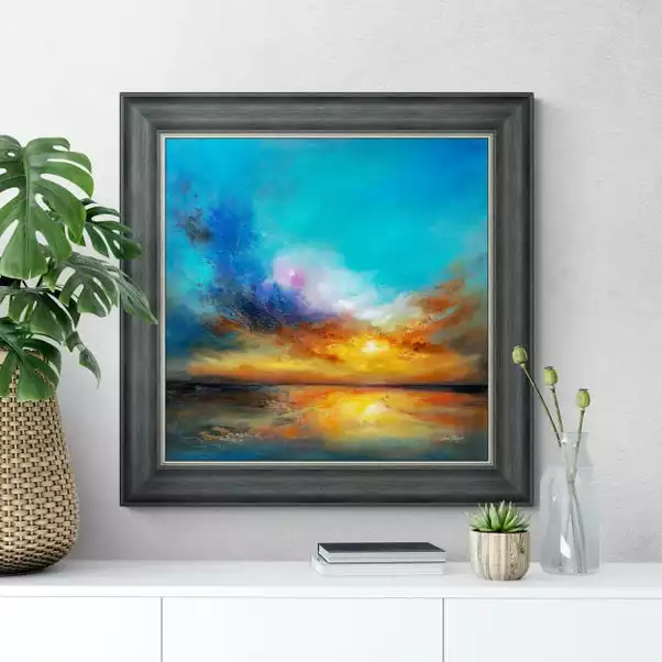 Dunelm Amazing Sunset Framed Print 1 Dunelm Amazing Sunset Framed Print