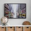 Dunelm Rainfall On 5th Avenue Framed Print