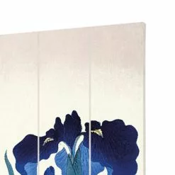 The Art Group Iris Flowers Wooden Wall Art 5 The Art Group Iris Flowers Wooden Wall Art -Ornaments Sales Store 30808900 alt02