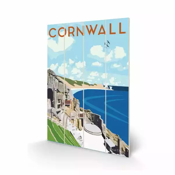 The Art Group Cornwall Wooden Wall Art 2 The Art Group Cornwall Wooden Wall Art - Image 2
