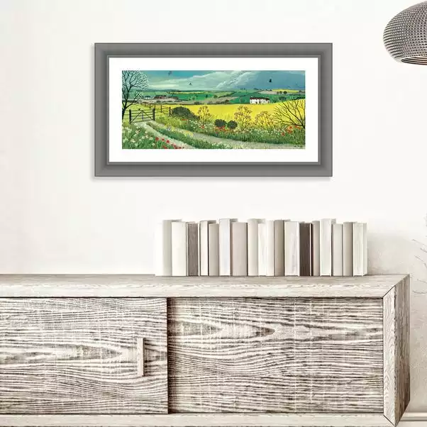 The Art Group Canola Fields Framed Print 1 The Art Group Canola Fields Framed Print