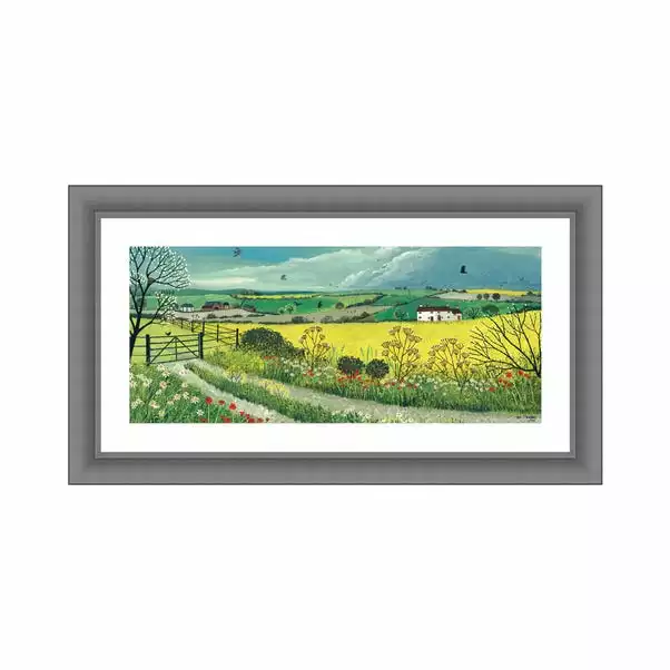 The Art Group Canola Fields Framed Print 2 The Art Group Canola Fields Framed Print - Image 2