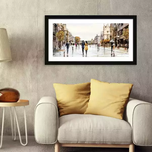 The Art Group Street After Rain Framed Print 1 The Art Group Street After Rain Framed Print