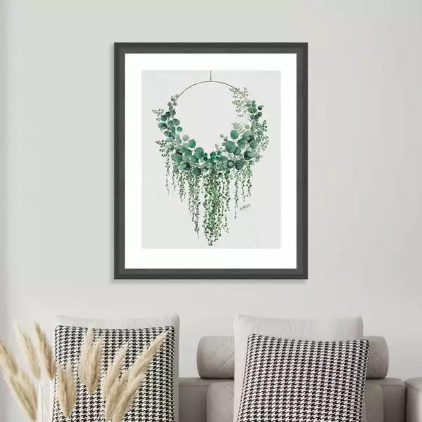 The Art Group Eucalyptus HoopFramed Print 1 The Art Group Eucalyptus HoopFramed Print