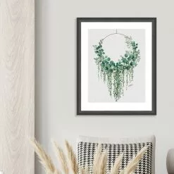 The Art Group Eucalyptus HoopFramed Print 7 The Art Group Eucalyptus HoopFramed Print -Ornaments Sales Store 30808949 alt03