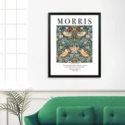 The Art Group Strawberry Thief Framed Print By William Morris