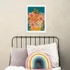 East End Prints Mid Century Bouquet Print