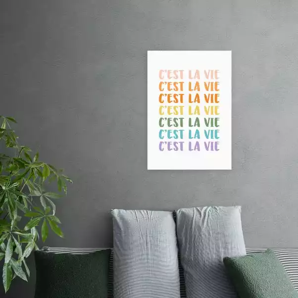 East End Prints C'est La Vie Print 1 East End Prints C'est La Vie Print