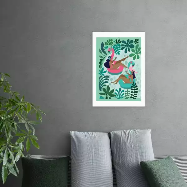 East End Prints Summer Girls Print 1 East End Prints Summer Girls Print