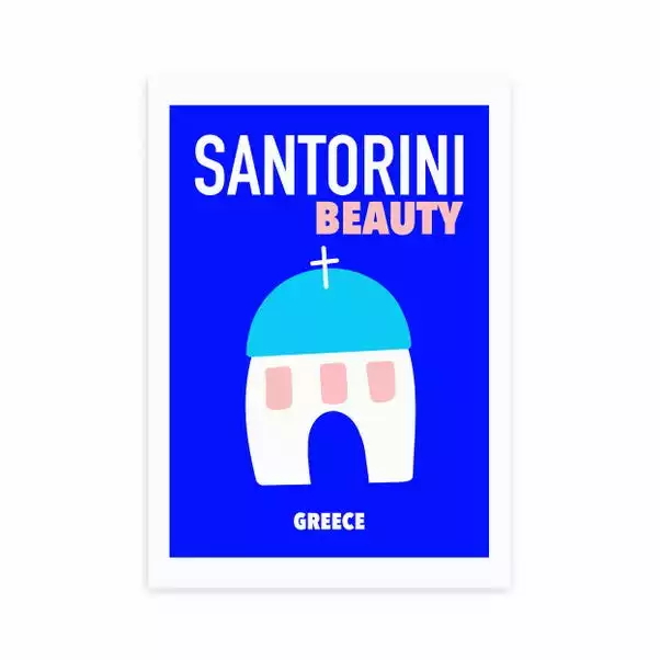 East End Prints Santorini Beauty Greece Print 2 East End Prints Santorini Beauty Greece Print - Image 2