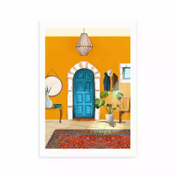 East End Prints Spanish Villa Interior Print 2 East End Prints Spanish Villa Interior Print - Image 2