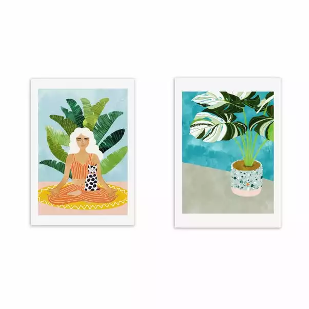 Set Of 2 East End Prints Mindfulness Prints 2 Set Of 2 East End Prints Mindfulness Prints - Image 2
