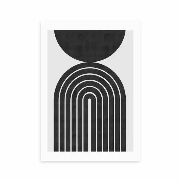 East End Prints Abstract Rainbow Circle Print 2 East End Prints Abstract Rainbow Circle Print - Image 2