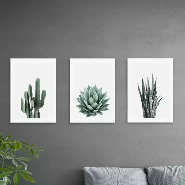 Set Of 3 East End Prints Succulent Gallery Wall Prints 1 Set Of 3 East End Prints Succulent Gallery Wall Prints